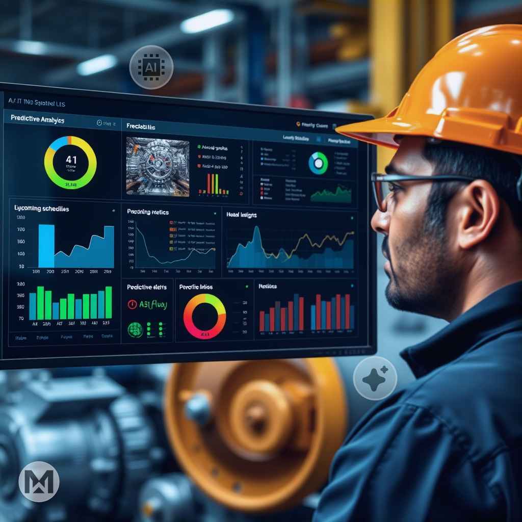 MaintWiz CMMS leverages AI to predict maintenance needs, preventing breakdowns and ensuring continuous operations.