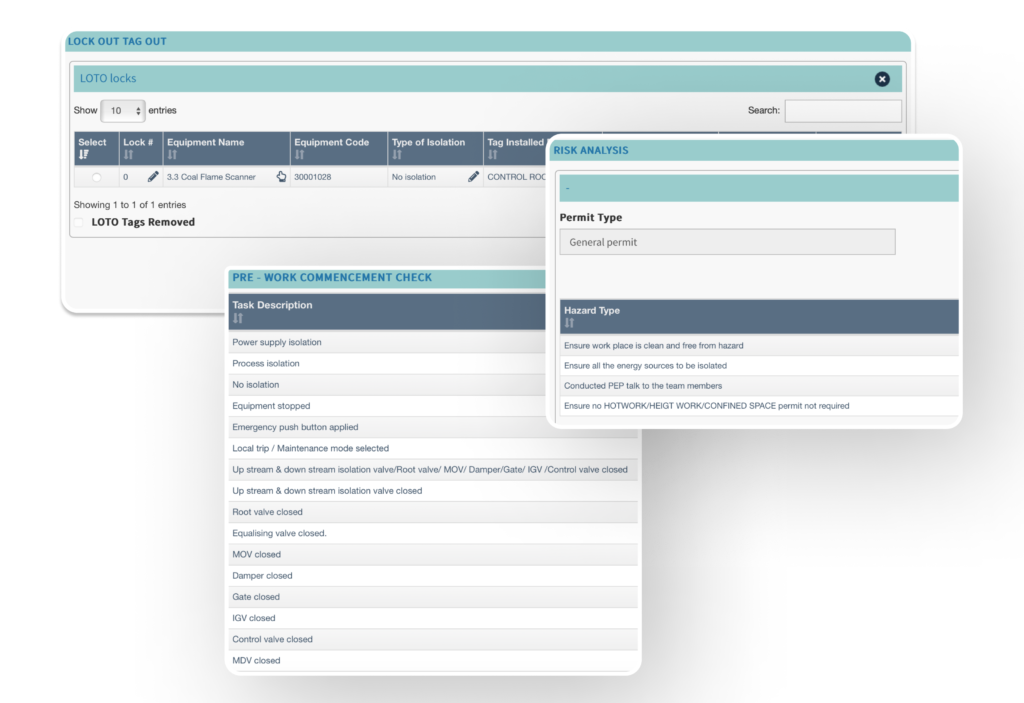 Enhance Safety Compliance with AI-Driven MaintWiz CMMS's ePTW software featuring comprehensive risk analysis, LOTO, and pre-commencement PPE checklists.