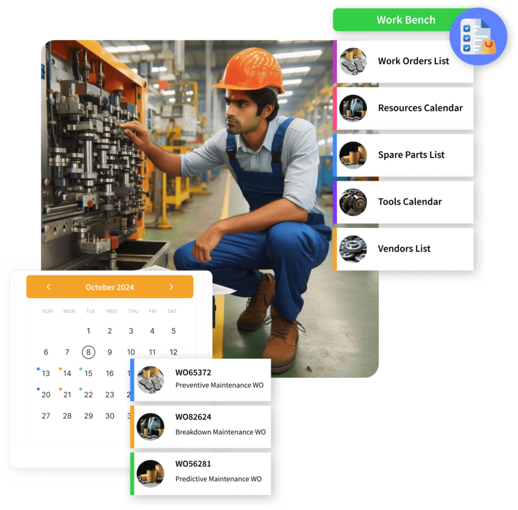 Maintenance Planning with AI-powered MaintWiz CMMS: Strategy, Efficient Scheduling, Resource Allocation, Predictive Maint., RCM, Digital Twin, AR Training, KPI Monitoring, Continuous Improvement.